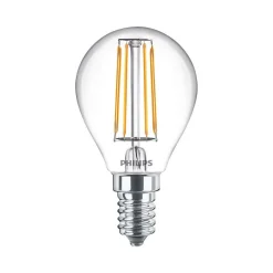 Philips Lighting LED Kogellamp Filament E14 P45 4,3W-40W Hot