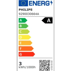 Philips Lighting LED-lamp filament E27 A60 2,3W-40W WH 3000K Outlet