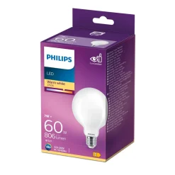 Philips Lighting LED-lamp Classic E27 G93 7W-60W WW New