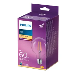 Philips Lighting LED-lamp Classic Filament E27 G93 7W-60W Hot