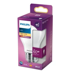 Philips Lighting LED-lamp Classic E27 A60 7W-60W WW