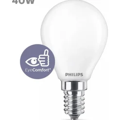 Philips Lighting LED-lamp Classic E14 P45 4,3W-40W CW Sale