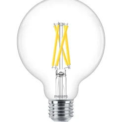 Philips Lighting LED-lamp filament E27 G93 5,9W-60W Dimbaar New