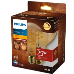 Philips Lighting LED-lamp Gold E27 G93 4W-25W Dimbaar Best