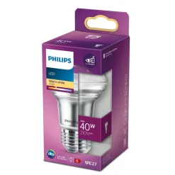 Philips Lighting LED-reflector E27 R63 3W-40W warmwit Discount