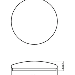 Philips Lighting MOIRE CL200 RD 17W 40K W HV 06 TP New