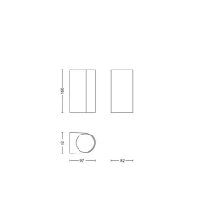 Philips Lighting Nightingale wall lantern inox 2x35W 230V Online