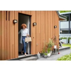 Philips Lighting Parterre wall lantern black 1x8W 230V Best