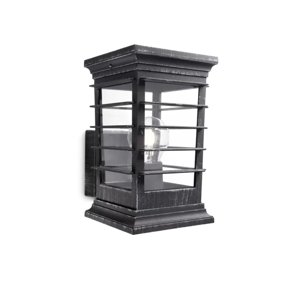 Philips Lighting Patio wall lantern grey 1x60W 230V Hot