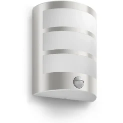 Philips Lighting Python IR wall lantern inox 1x6W 230V Clearance