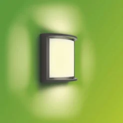 Philips Lighting Samondra wall lantern anthracite 1x12W