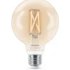 Philips Lighting Smart LED Filamentlamp Globe helder 7 W (gelijk aan 60 W) G95 E27 Outlet