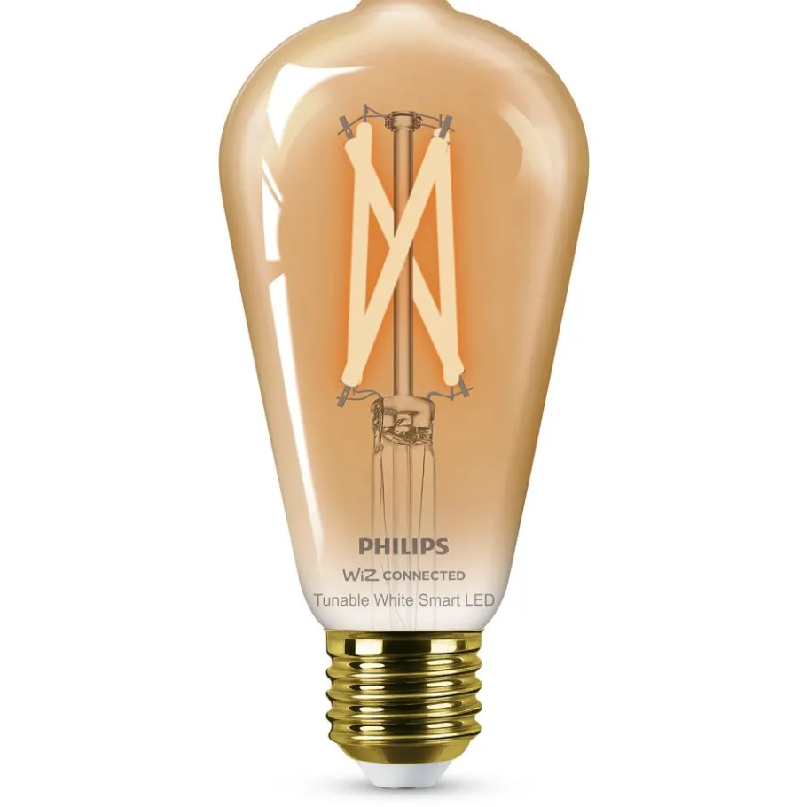 Philips Lighting Smart LED Filamentlamp amberkleurig 7 W (gelijk aan 50 W) ST64 E27 Clearance