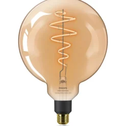 Philips Lighting Smart LED Filamentbol amberkleurig 6 W (gelijk aan 25 W) G200 E27 Clearance