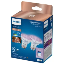 Philips Lighting Smart LED Spot 50 W PAR16 GU10 x2 Best
