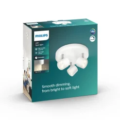 Philips Lighting STAR plate/spiral white 3x4.5W SELV Discount