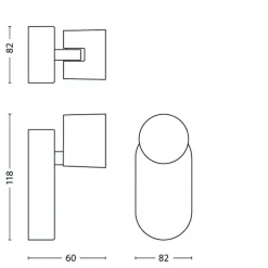 Philips Lighting STAR single spot aluminium 1x4.5W SELV Discount