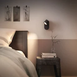 Philips Lighting STAR single spot black 1x4.5W SELV Dim Hot