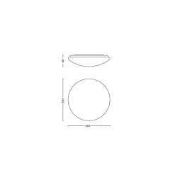 Philips Lighting Twirly 2700K ceiling lamp grey 1x17W 240 Hot