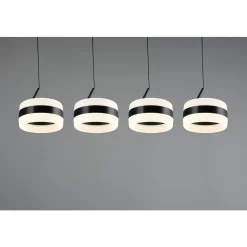 Trio Dios Hanglamp 4xLED 800lm mat zwart (331410432) Hot