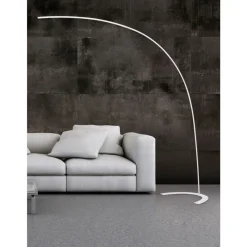 Trio FLOOR LAMP SHANGHAI 1XLED 3000K METAL WHITE Discount