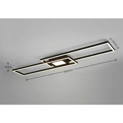 Trio GANADO - 670710532 incl.1x37W LED/4300Lm/2700 - 6500K  & incl.1x8W LED// Hot