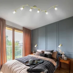 Trio LEVISTO - 871010608 incl.6x4,9W E14/470Lm/3000K Hot