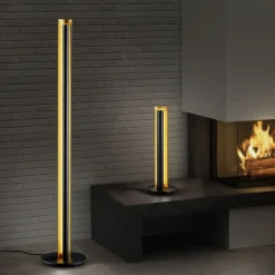 Trio TEXEL FLOOR LAMP METAL BLACK Discount